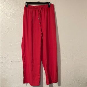 Coolibar Bright Red Women's Wide Leg Pants